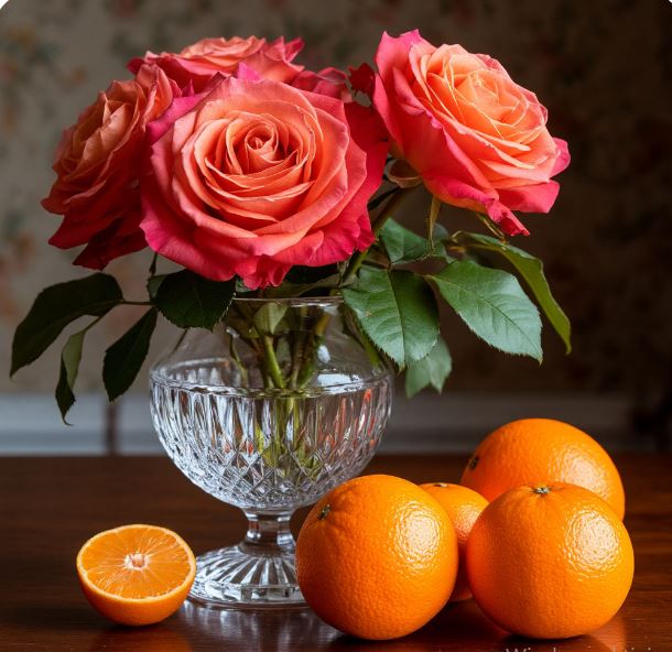 Rose und marokkanisches Orange Aroma Öl 10 ml