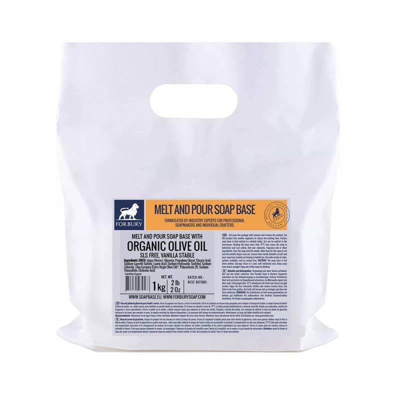 Forbury Olive Oil Seifenbasis transparent