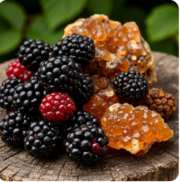 Brombeere und Amberholz (Blackberry and Amberwood)- Aroma Öl 10 ml