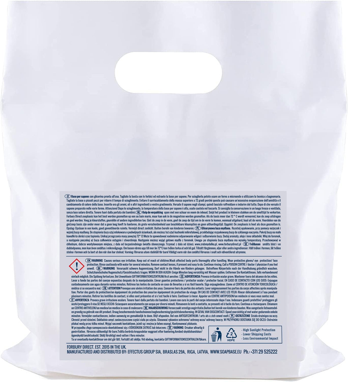 Forbury Aloe Vera – transparente Seifenbasis