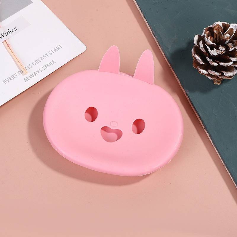 Seifenschale Hase in Pink