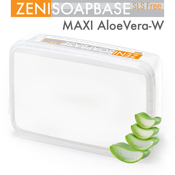 ZENISOAPBASE Aloe Vera White Seifenbasis 1 kg