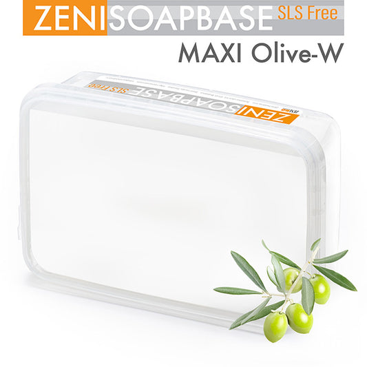 ZENISOAPBASE MAXI Olive White Seifenbasis 1 kg
