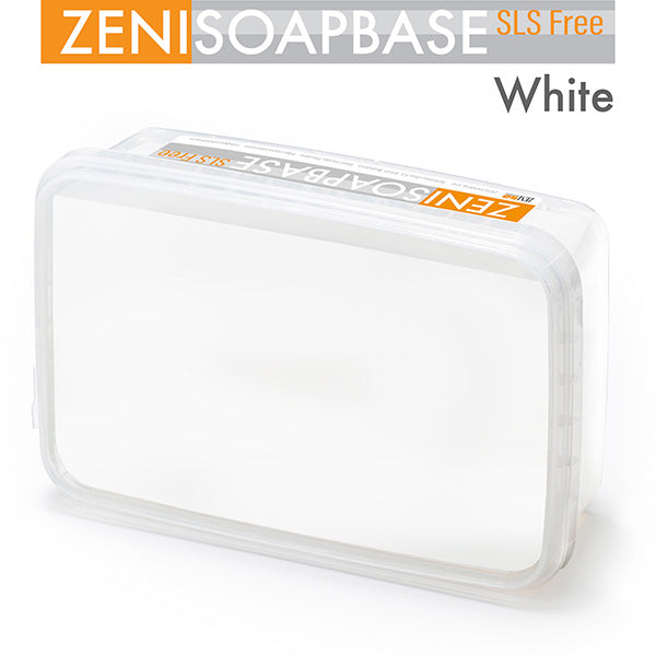 ZENISOAPBASE Pro White Seifenbasis weiß 1 kg SLS frei