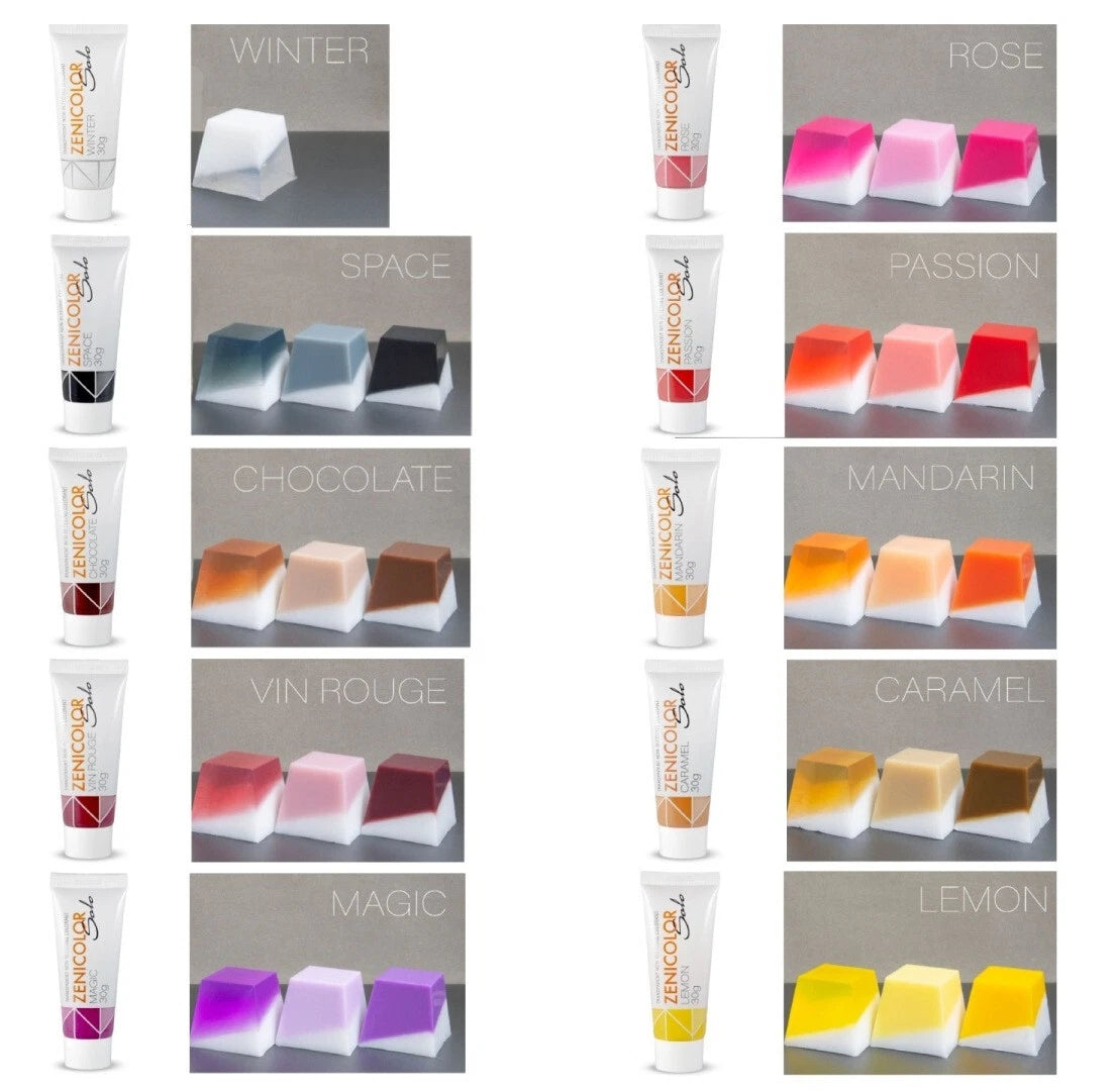 Seifenfarbe Zenicolor Solo Farbpaste "Mandarin" 30 g